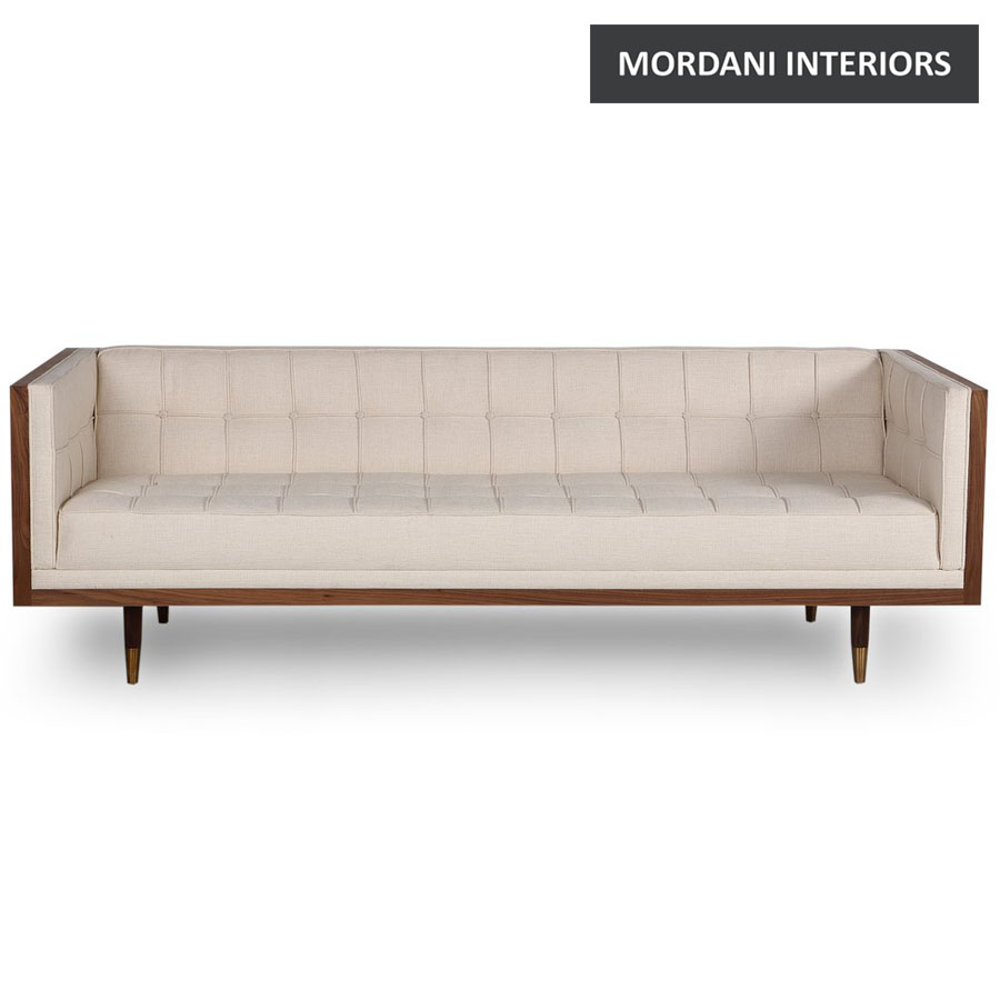 Cream Cordero Veneer Sofa