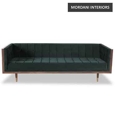 Dark Green Cordero Veneer Sofa