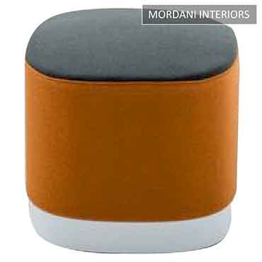 Devin Brown Pouffe Stool