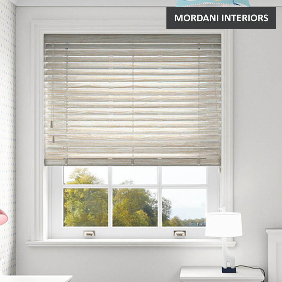 Distressed Sand  Wooden Venetian Blind