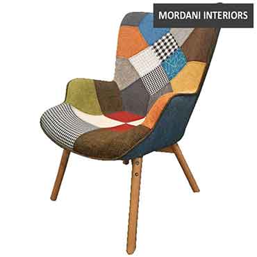 Duke Patchwork Lounge Chair