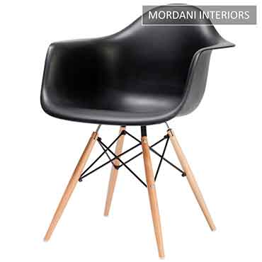 Eames Daw Black Replica Cafe Chair