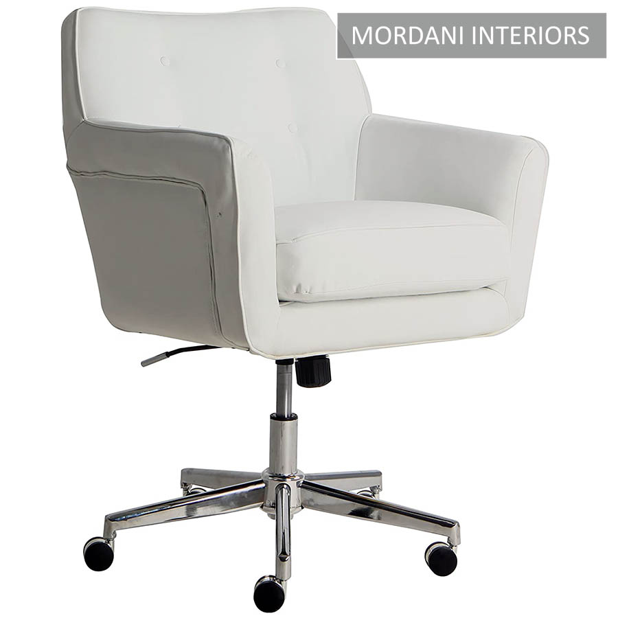 Eastfeild White Designer Chair