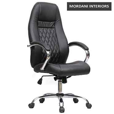 Fergus High Back Leather Office Chair