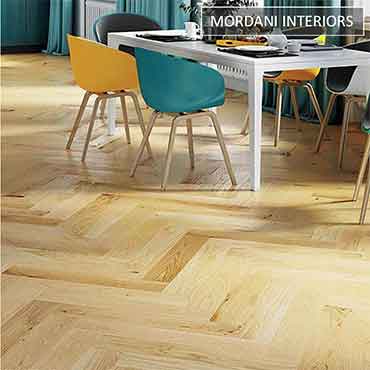 Lacquard Oak Herringbone Flooring