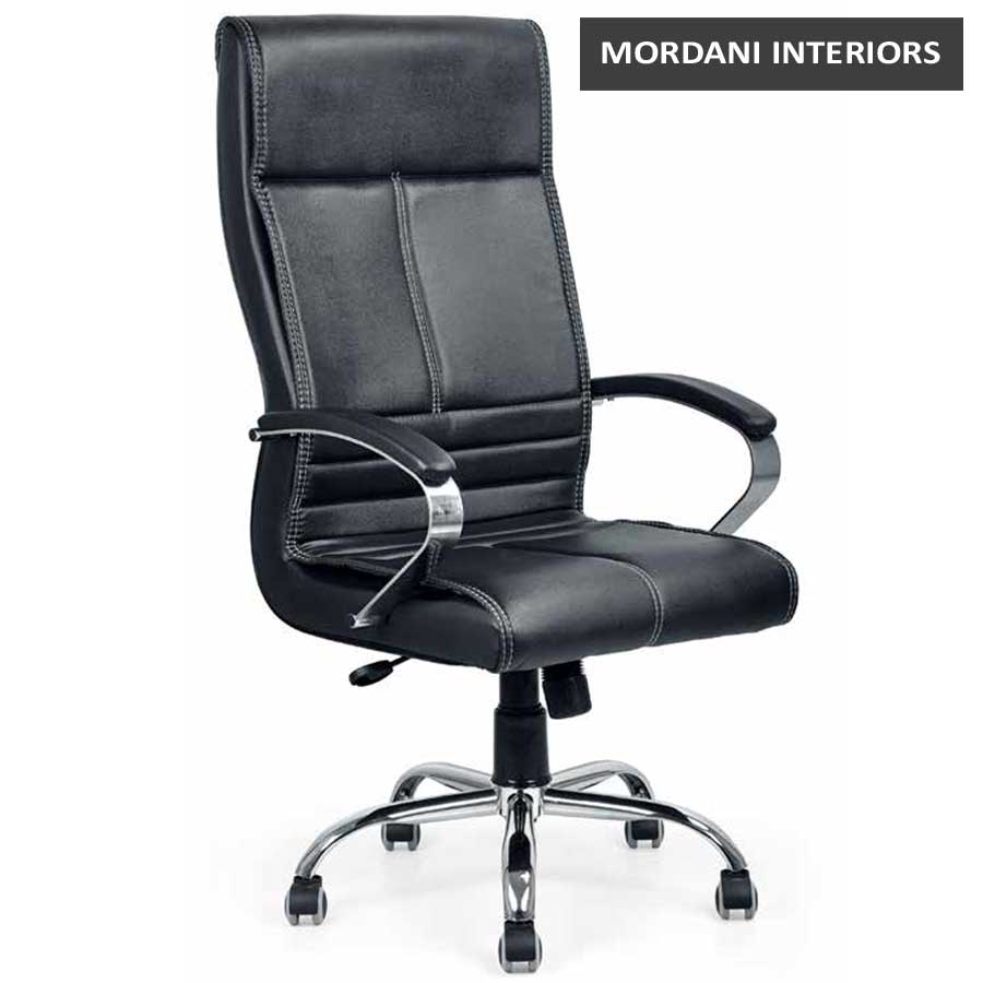 Ibis High Back Leather Office Chair 