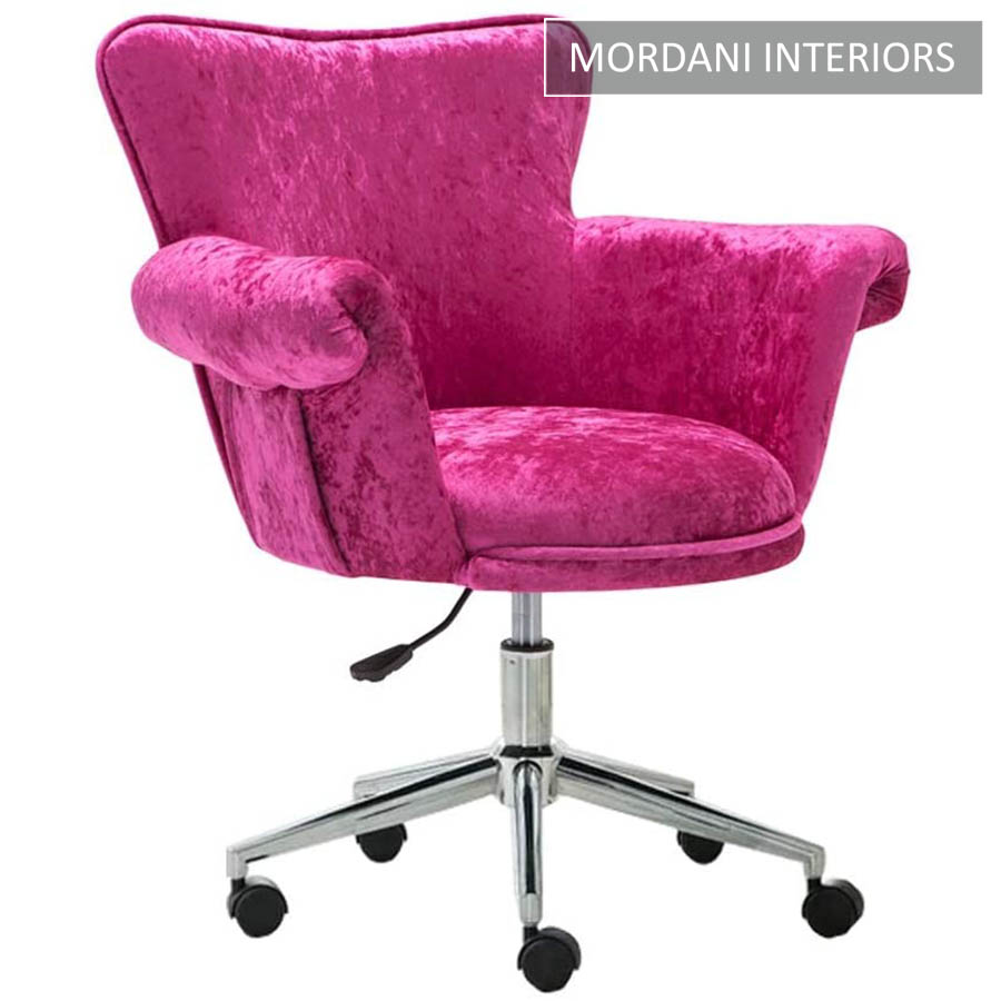 Jett Pink Designer Chair