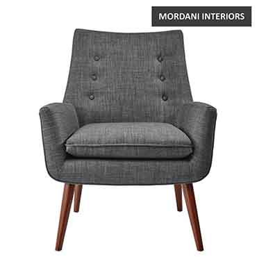 Joxtop Dark Grey Arm Chair