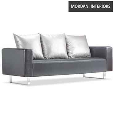 Kettleman 3 Seater Leatherette Sofa