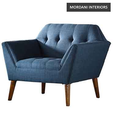 Krystal Blue Club Chair