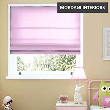 Lavender Roman Blind