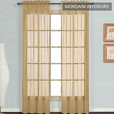 Light Bronze Sheer Curtain