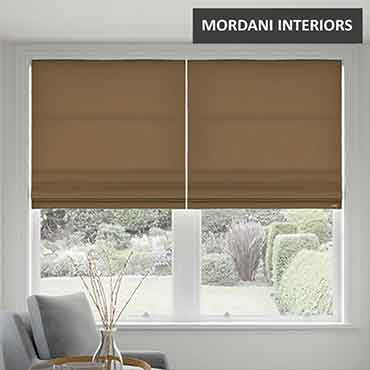 Light Walnut  Roman Blind