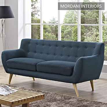 Lintel Blue 2 Seater Bespoke Sofa