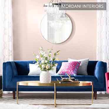   Malmo Dark Blue Designer Sofa 