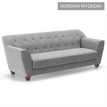 Martini Light Grey Designer Sofa 
