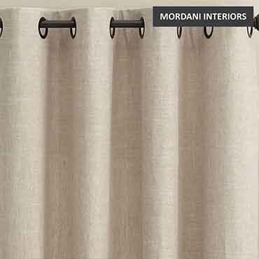  White Linen Curtain