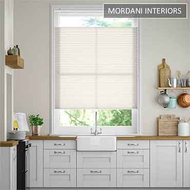 Pale Cream Top Down Bottom Up Honeycomb Blind