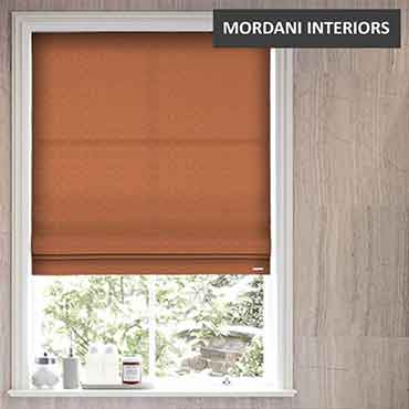 Peach Roman Blind