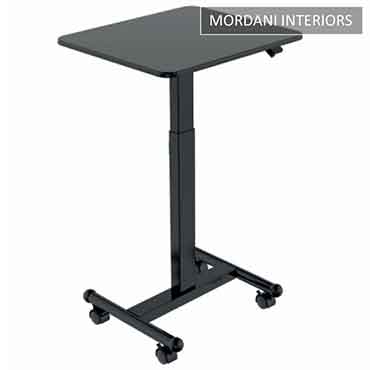 Skeeter Cafe Table With Height Adjustable With Wheels