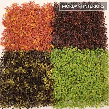 Small Orange/Red/Dark Green/Light Green 