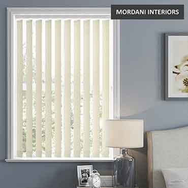 Soft Cream Vertical Roller Blind