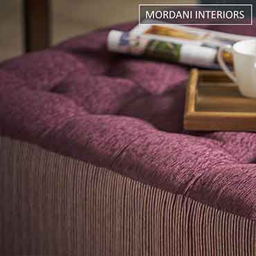 Solan Purple Textured Upholstery