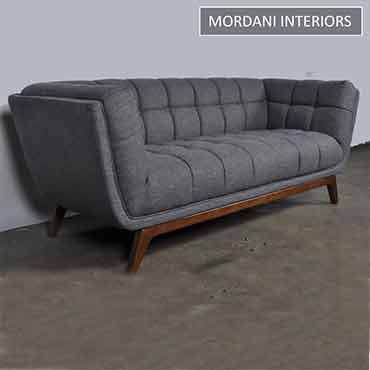 Stafford 3 Seater Grey Bespoke Sofa