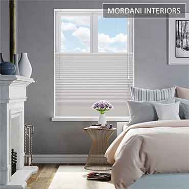 Stone Grey Top Down Bottom Up Honeycomb Blind