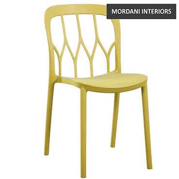 Tollop Yellow Cafe Chair