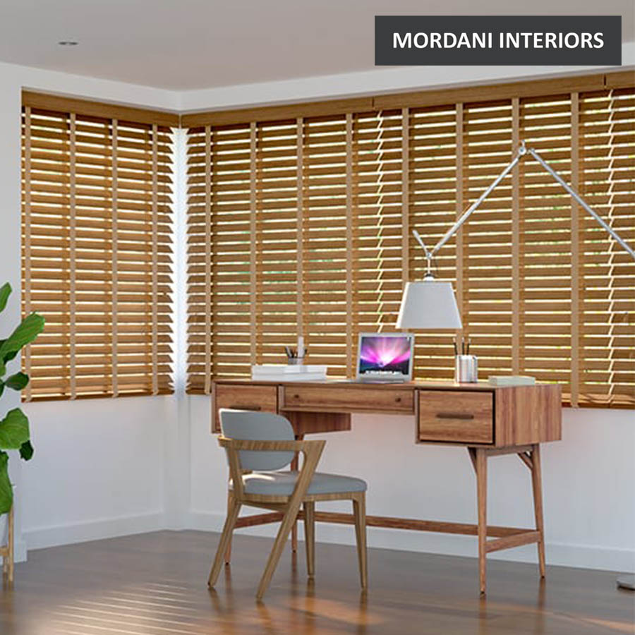 Warm Chestnut Wooden Venetian Blind