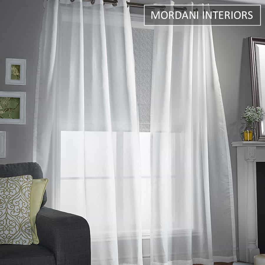 Pearl White Sheer Curtain